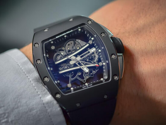 リシャールミル時計スーパーコピー RM 61-01 ヨハン・ブレイク グレー エディション
