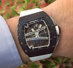 リシャールミル時計スーパーコピー RM 61-01 ヨハン・ブレイク グレー エディション