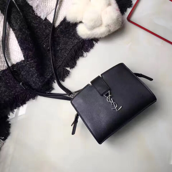 17/18AW サンローランコピー サンローラン TOY CABAS BAG トイ カバス バッグ Black ブラック 452322BJ50J / 1000