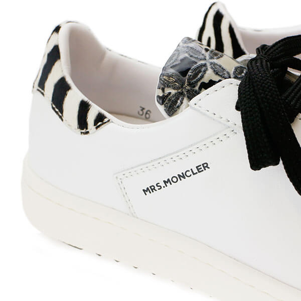 モンクレール スーパーコピー スニーカー ANGELINE 2021400 01924 998 WHITE/BLACK