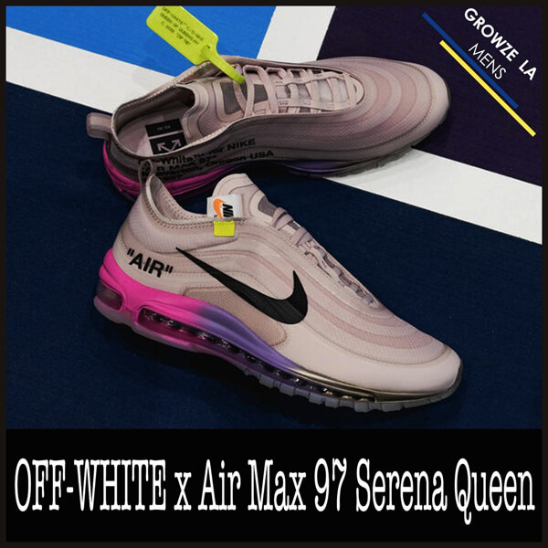 ナイキ スニーカー コピー【ナイキ】US8 26cm OFF-WHITE x Air Max 97 Serena Queen 20030401