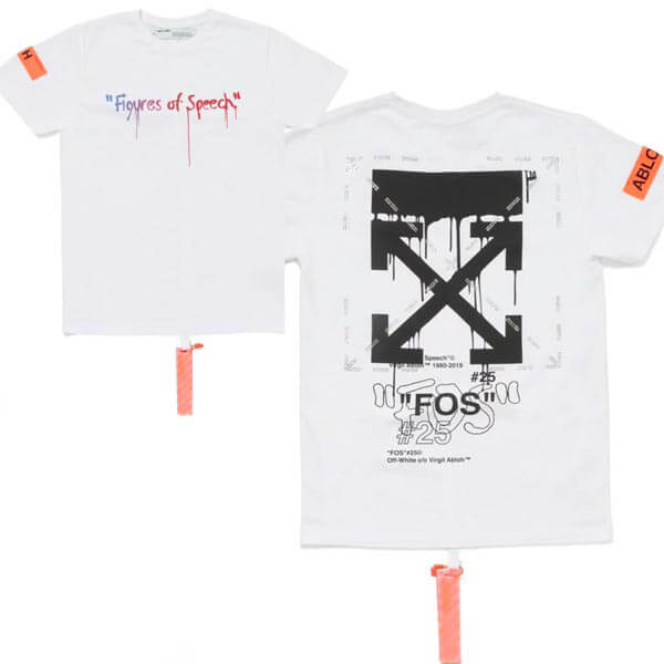 【オフ ホワイト コピー メンズ】 Virgil Abloh x Simon Brown MCA #25 Tシャツ 激安 20040225