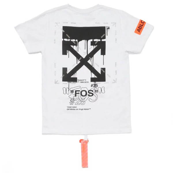 【オフ ホワイト コピー メンズ】 Virgil Abloh x Simon Brown MCA #25 Tシャツ 激安 20040225