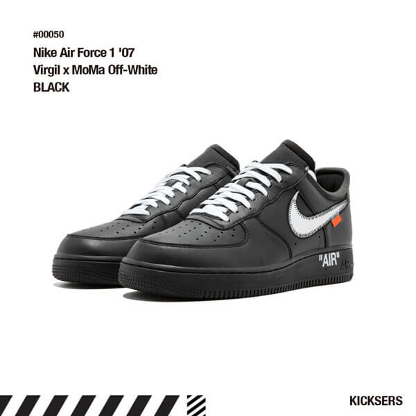 入手困難！ナイキ オフ ホワイト スニーカー コピー エアフォースOFF-WHITE x Air Force 1 Low 07 MoMA AV5210 001