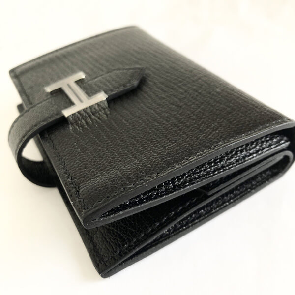 2020【エルメススーパーコピーBearn"Porte-cartes et monnaie"】Pour HOMME/NOIR  1106b213