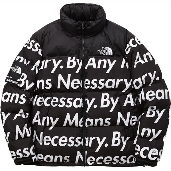 シュプリーム ノースフェイス 偽物 シュプリーム ノースフェイス By Any Means Nuptse Jacket201116CC01992