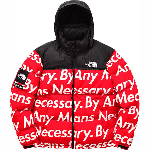 シュプリーム ノースフェイス 偽物 シュプリーム ノースフェイス By Any Means Nuptse Jacket201116CC01992