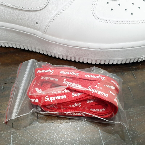 シュプリーム x ナイキスーパーコピーコピー Air Force 1 Low Box Logo White SS 20 WEEK 2   201116B137