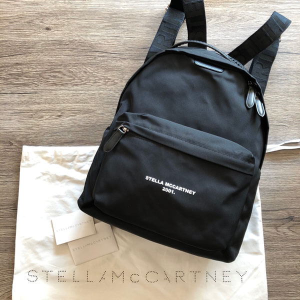 ステラマッカートニー バックパック コピー ロゴ Go ステラマッカートニー Stella Logo backpack 570174 W8499