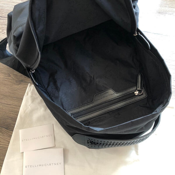 ステラマッカートニー バックパック コピー ロゴ Go ステラマッカートニー Stella Logo backpack 570174 W8499