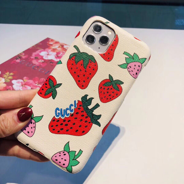 グッチコピー ストロベリー iPhone11 ケースF0029