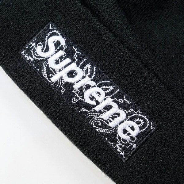 シュプリーム ニット 帽 偽物 シュプリームNEW ERA BOX LOGO BEANIE ブラッ20E11C7