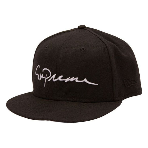 シュプリーム ビーニー 偽物  シュプリーム Classic Script New Era Cap ニューエラ Black20E21C1