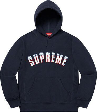 シュプリーム ボックス ロゴ パーカー 偽物 送料無料 シュプリーム Icy Arc Hooded Sweatshirt AW2120E21C