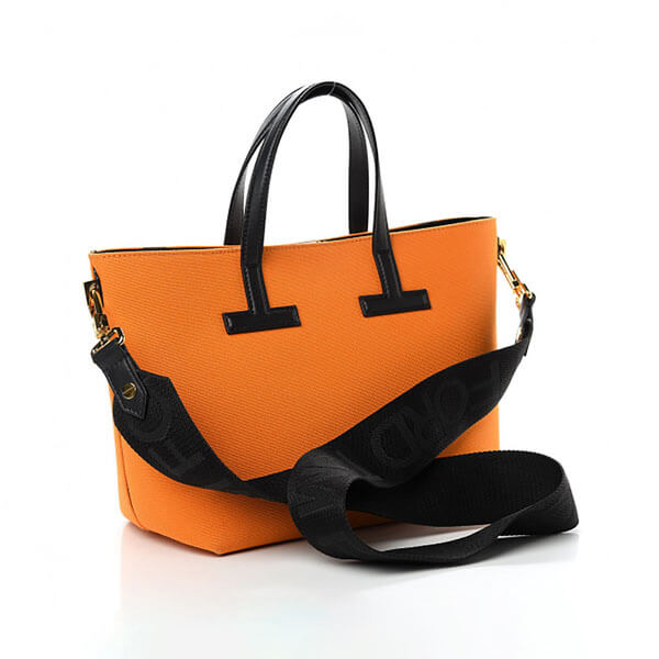 トムフォードコピー Canvas T Tote Bag Orange キャンバス トートバッグTF123