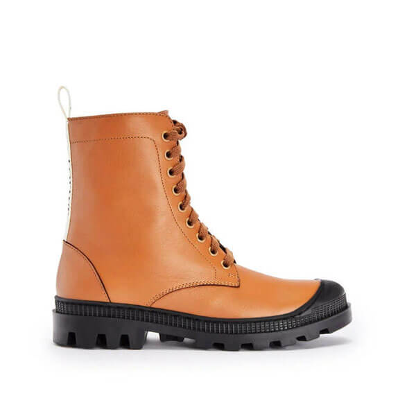 【ロエベ】 Combat boot in calfskin　コピー コンバット ブーツ２色 L815285X14