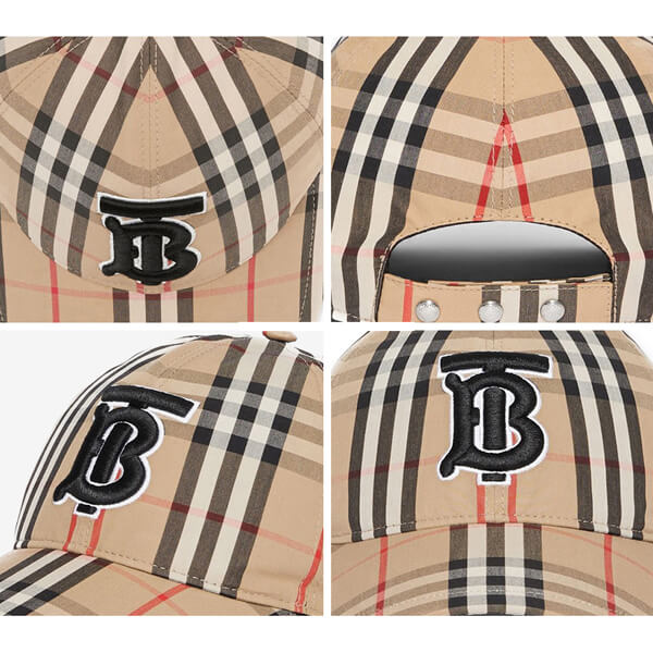 バーバリー バーバリー キャップ コピー Vintage check baseball capA11892