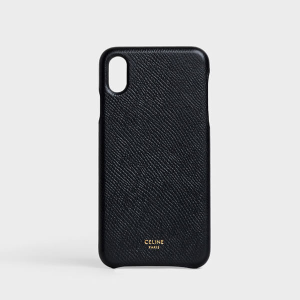 【セリーヌ】偽物IPHONE XS MAX CASE / GRAINED LAMBSKINSa3025