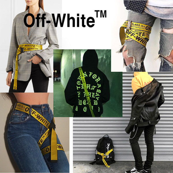 OFF-WHITE ベルト 偽物 ファブリック クラシック インダストリアル 5色 OMRB012R21FAB0011010