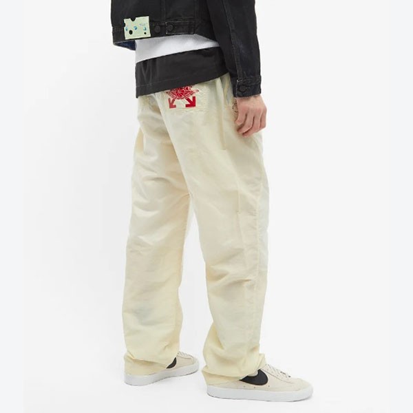 【激レア 限定コラボ】 ナイキ x オフホワイト コピー Pants Sail / Fossil DB4250-233