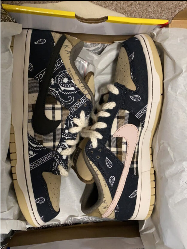 大人気コラボ！【ナイキ トラヴィス 偽物】 DUNK LOW×TRAVIS SCOTT コラボ入手困難トラビス ダンク ロー CT5053-001