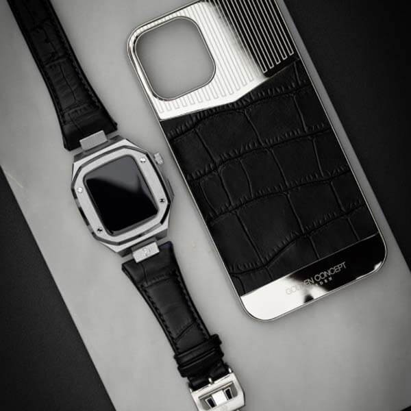 21新作 ゴールデンコンセプト 偽物 Apple Watch Case - CL44 - Silver 4色 21071903