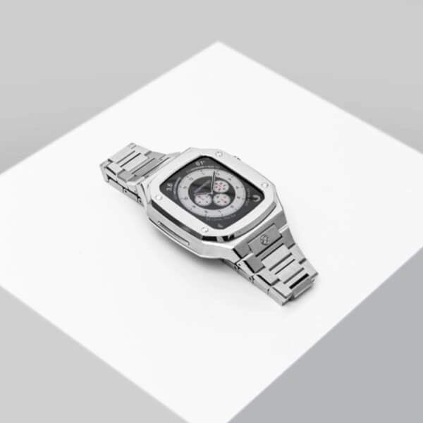 ゴールデンコンセプト 偽物 Apple Watch Case - EV44 - Silver 21071913