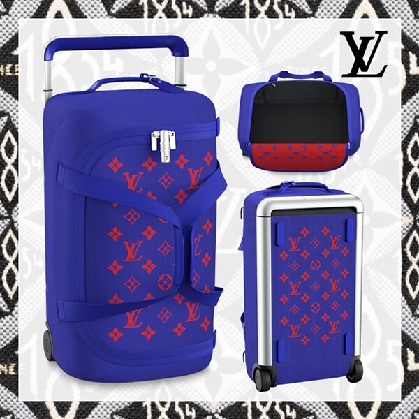 ルイヴィトン スーツケース コピー ホライゾン・ソフト 2R55 スーツケース 青 M20246