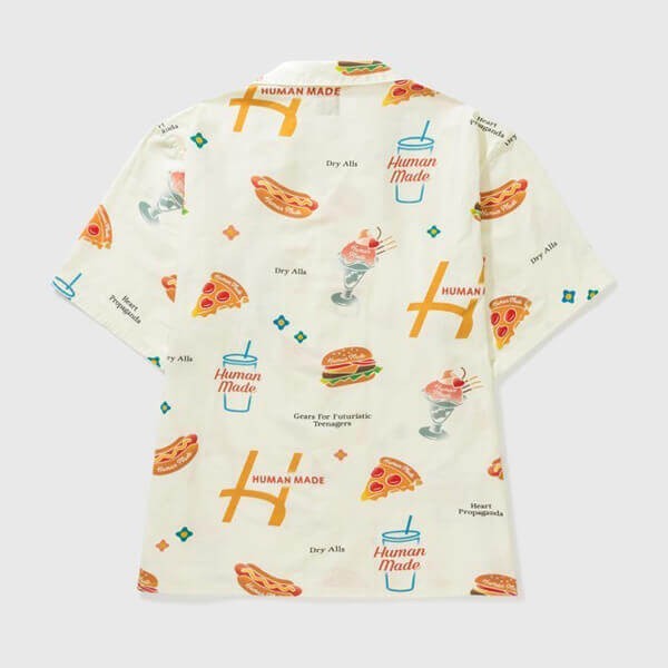 ☆超人気☆ヒューマンメイド 偽物 JUNK FOOD ALOHA SHIRT アロハシャツ 21073008