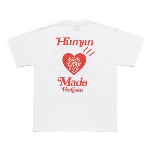 【大人気】ヒューマンメイド ガールズドントクライ 偽物★Harajuku Tシャツ 21073010