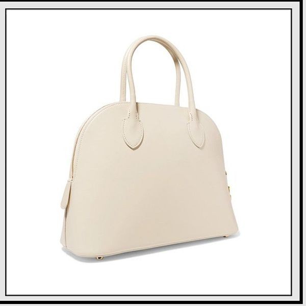 【The Row 偽物】Lady カーフレザー バッグ ★ ベストレラー ★ポーチ WI222L60 IVORY SHG