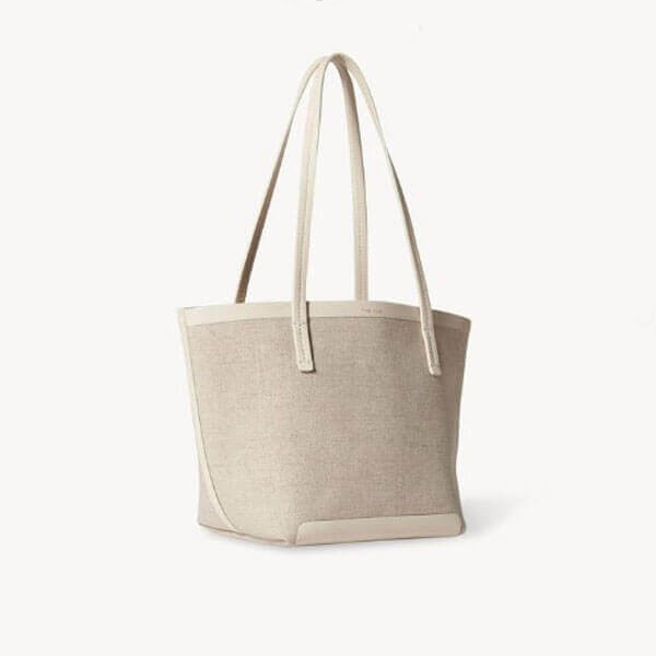 THE ROW バッグ コピー Mini Park Tote キャンパス レザー トート21091807