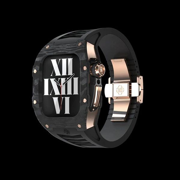 ゴールデンコンセプト コピー Apple Watch Case - RSC - ONYX BLACK / RG 22040611