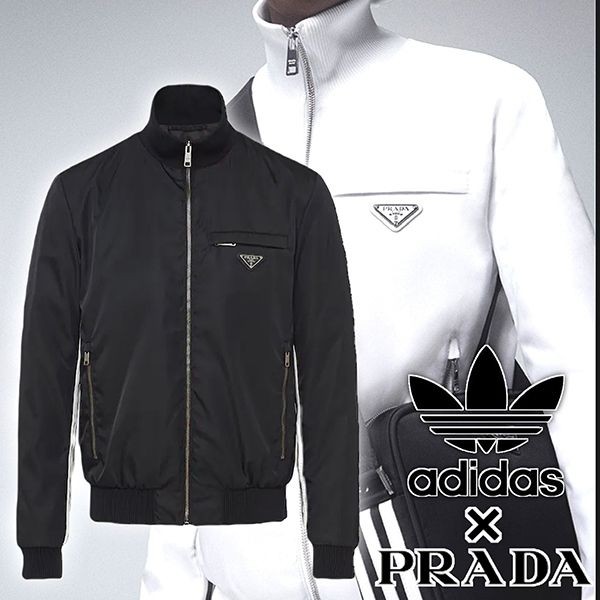 先取り!adidas×プラダコラボ★ユニセックスRe-Nylon トラックブルゾン SGB936