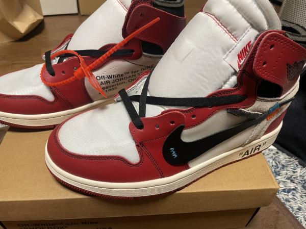 ナイキ 偽物Jordan × Off-White 1 Retro High Chicago 20091504