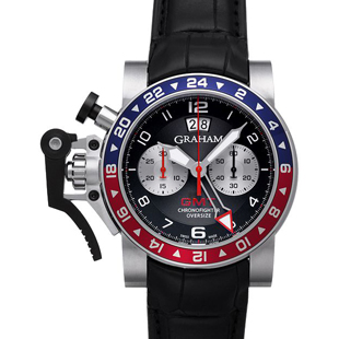 グラハム クロノファイター オーバーサイズ GMT 2OVHS.B39A 新品 腕時計 メンズ