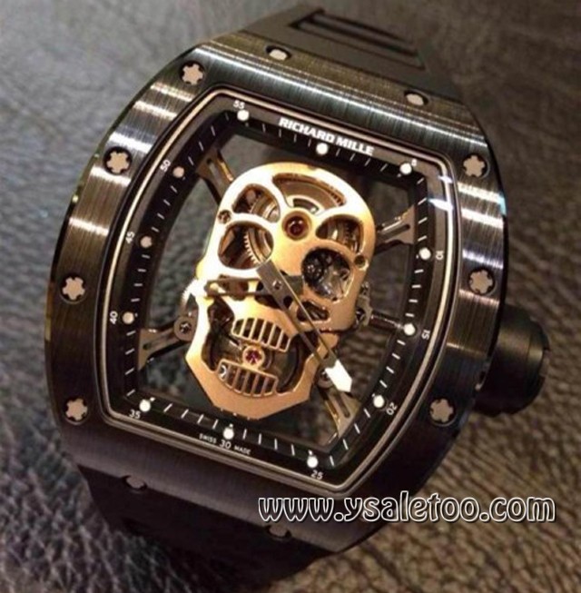 リシャール・ミル トゥールビヨン スカル ナノセラミックRM 52-01 Tourbillon Skull Nano-Ceramic